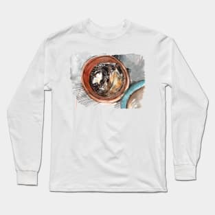 Sleepy Ferret #2 Long Sleeve T-Shirt